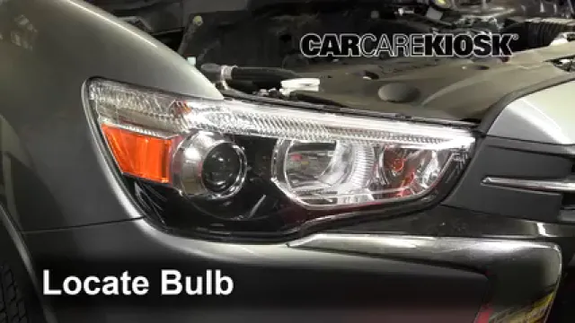 2019 Mitsubishi Outlander Sport ES 2.0L 4 Cyl. Luces Luz de carretera (reemplazar foco) 